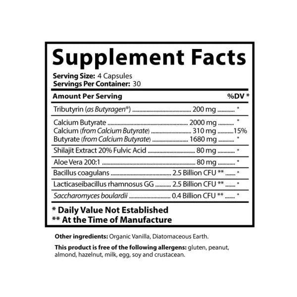 Double Butyrate | Gut & Digestive Support